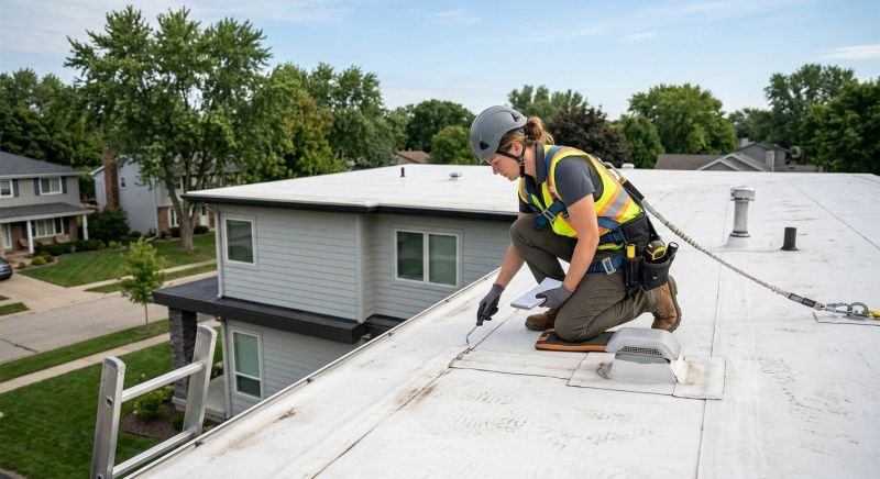 Single Ply Roof Inspection
