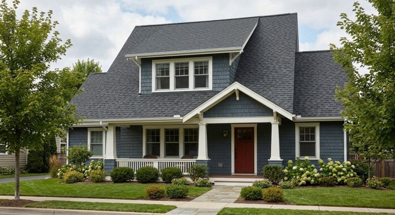 A Frame Roof Installation in Kankakee County, IL