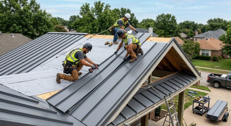 Aluminum Roof Installation in Bourbonnais, IL
