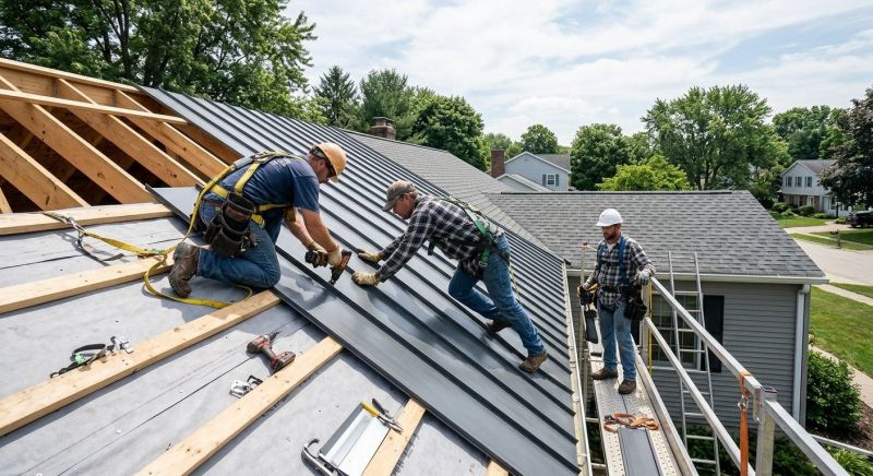 Aluminum Roof Installation in Braidwood, IL