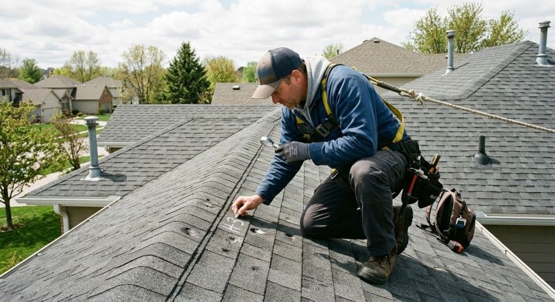 Asphalt Roof Inspection in Kankakee, IL