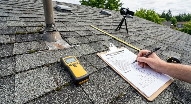 Asphalt Roof Inspection in Kankakee County, IL