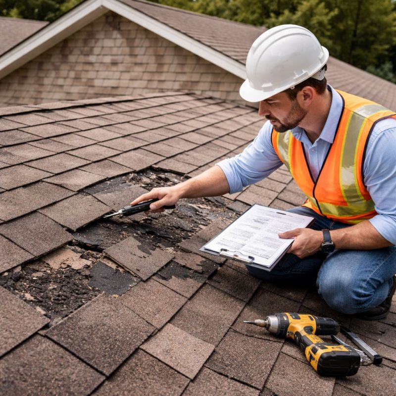 Asphalt Roof Inspection in Monee, IL