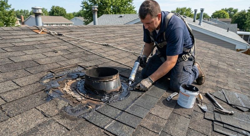 Asphalt Roof Leak Repair in Braidwood, IL