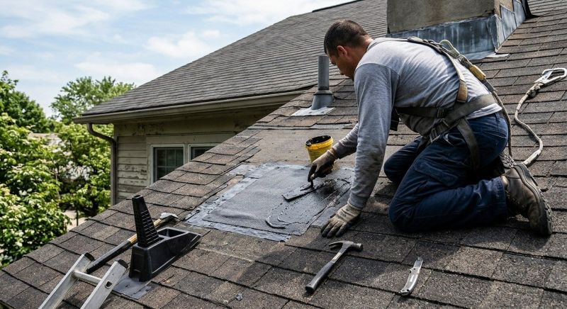 Asphalt Roof Leak Repair in Wilmington, IL