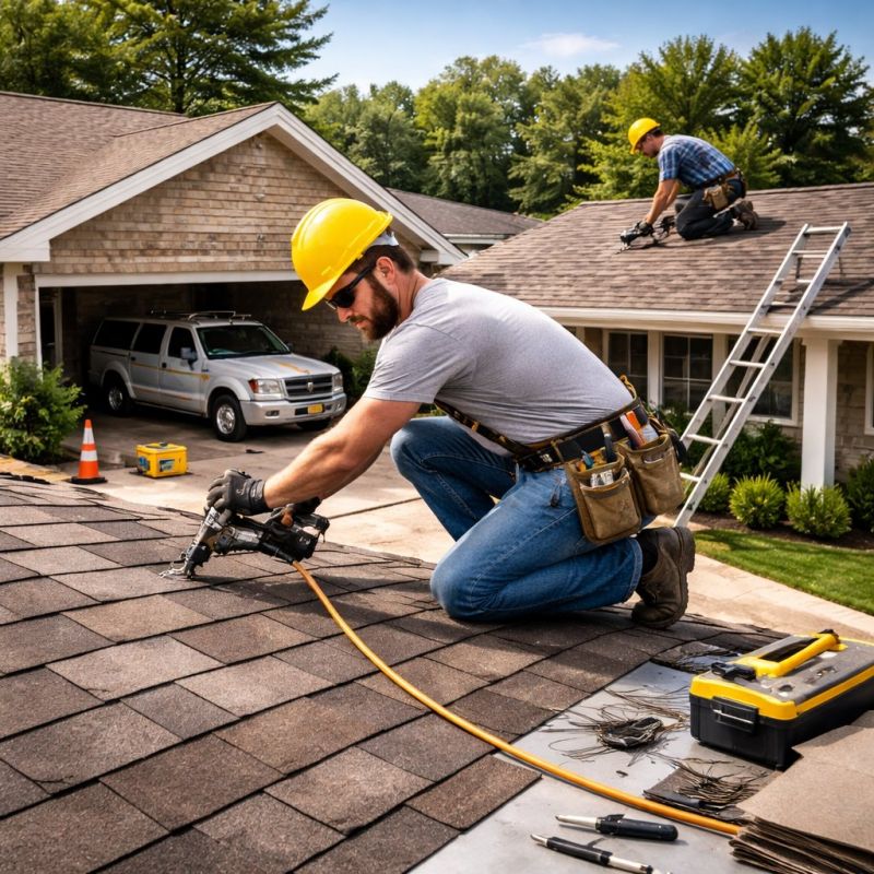 Asphalt Roofing Service in Kankakee County, IL