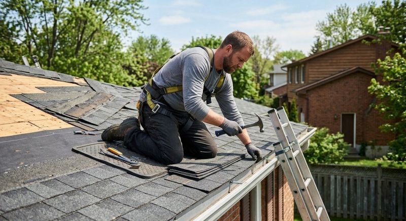 Asphalt Shingles Repair in Manhattan, IL