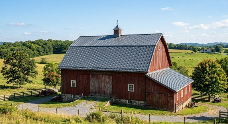 Barn Roof Replacement in Kankakee County, IL