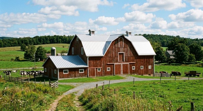 Barn Roof Replacement in Manhattan, IL