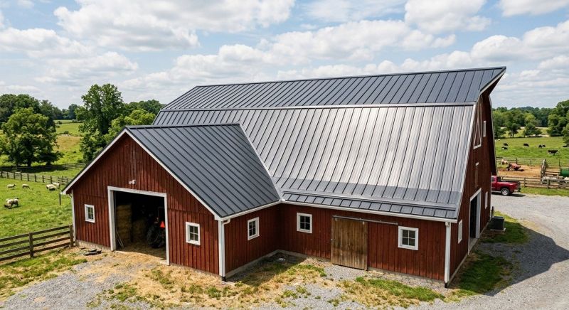 Barn Roof Replacement in Wilmington, IL