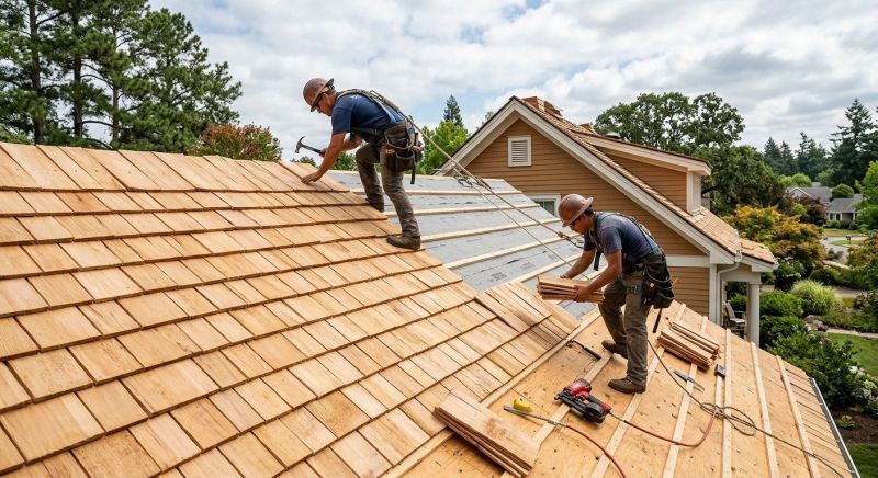 Cedar Roof Installation in Beecher, IL