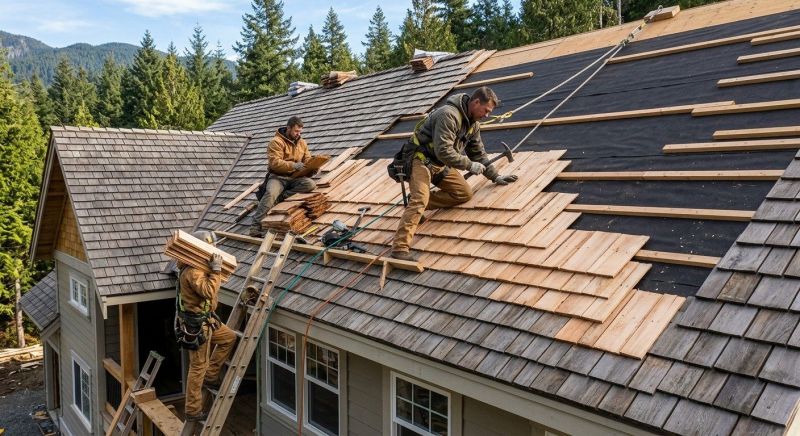 Cedar Roof Installation in Chebanse, IL