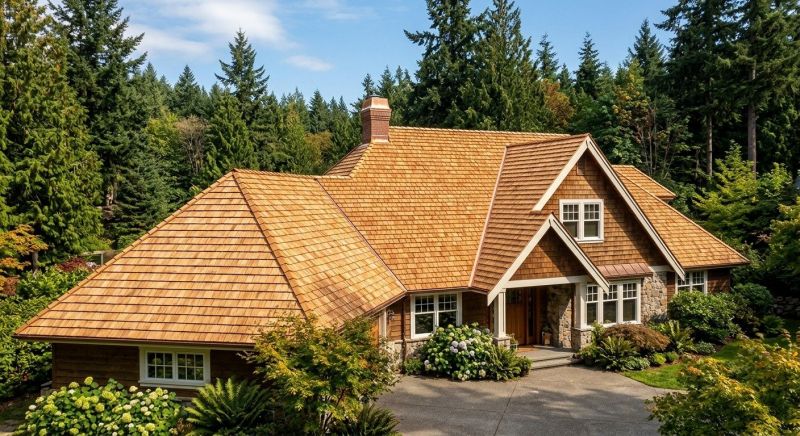 Cedar Roof Installation in Kankakee, IL
