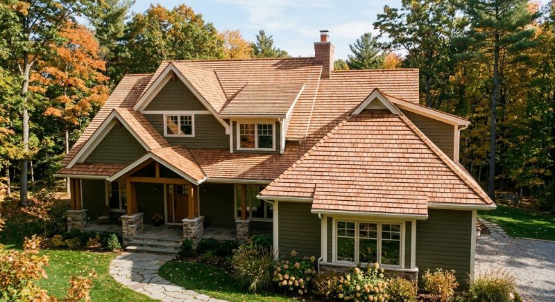 Cedar Roof Installation in Wilmington, IL