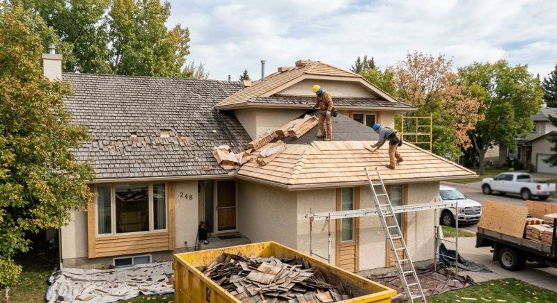 Cedar Roof Replacement in Kankakee, IL