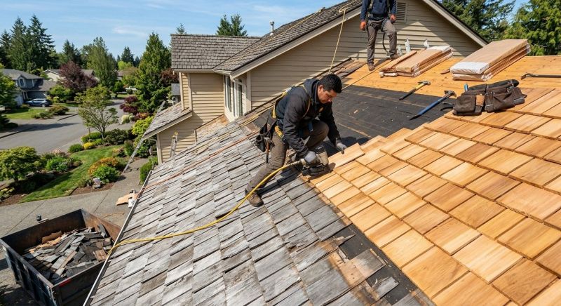 Cedar Roof Replacement in Newton County, IN