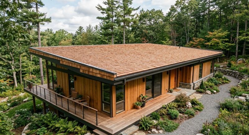 Cedar Shake Roof Construction in Kankakee County, IL
