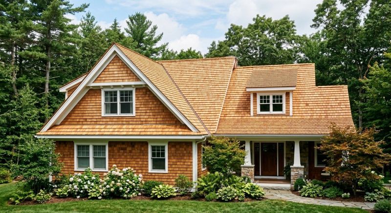 Cedar Shake Roof Construction in Monee, IL