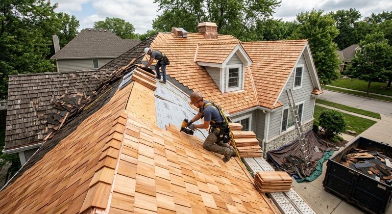 Cedar Shingles Replacement in Wilmington, IL