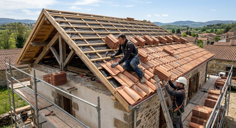 Clay Roof Installation in Gilman, IL