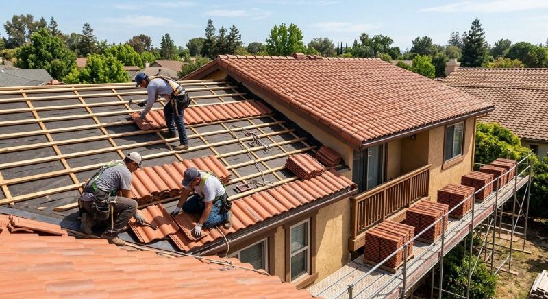 Clay Roof Installation in Peotone, IL
