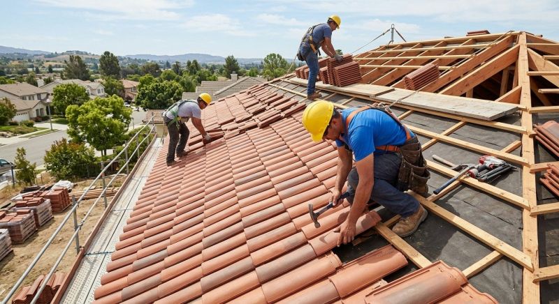 Clay Roof Installation in Peotone, IL
