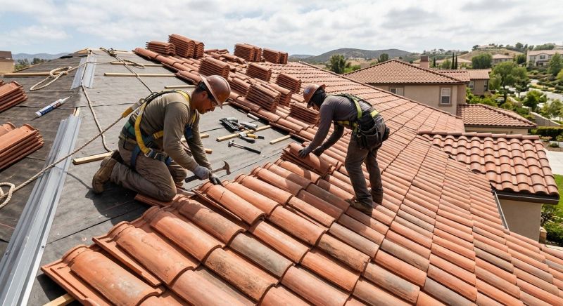 Clay Roof Installation in Wilmington, IL