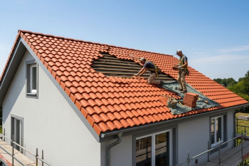 Clay Roof Leak Repair in Kankakee County, IL