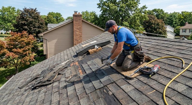Composite Shingle Repair in Kankakee County, IL
