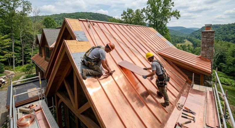 Copper Roof Installation in Kankakee County, IL