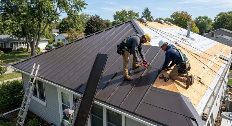 Copper Roof Installation in Kankakee County, IL
