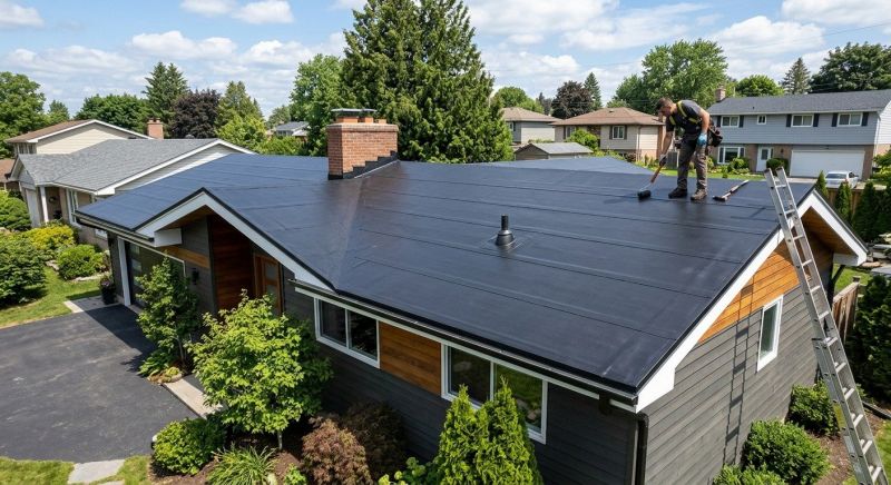 Epdm Roof Installation in Beecher, IL
