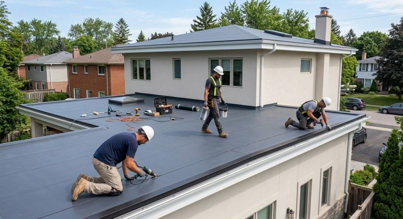 Epdm Roof Installation in Bourbonnais, IL
