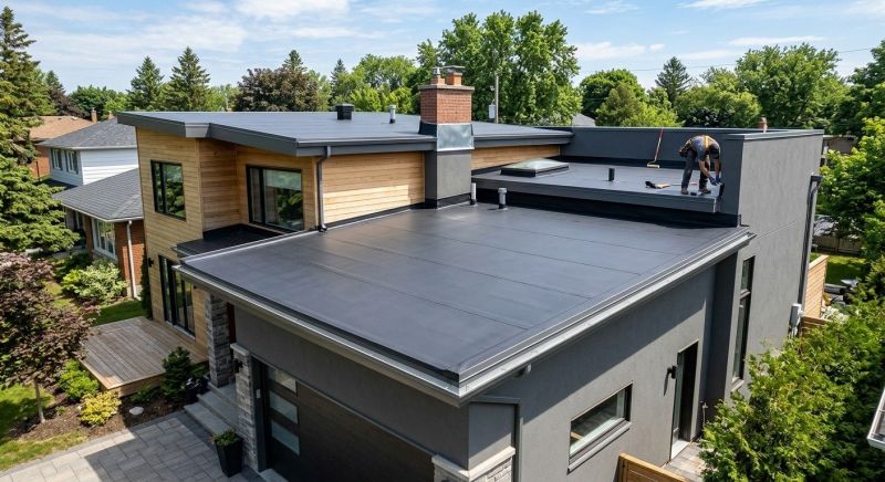 Epdm Roof Installation in Peotone, IL