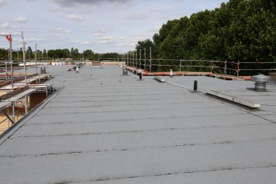 Flat Roof Construction in Kankakee County, IL