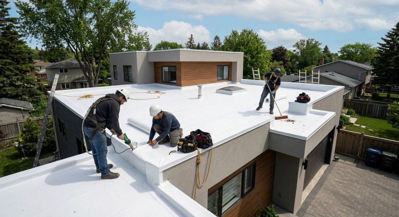 Flat Roof Installation in Beecher, IL
