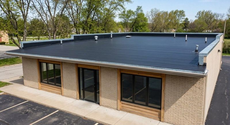 Flat Roof Installation in Gilman, IL