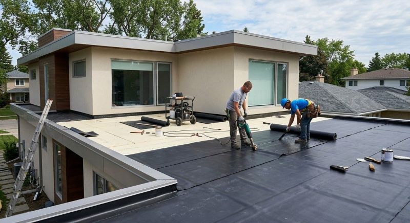 Flat Roof Installation in Kankakee, IL