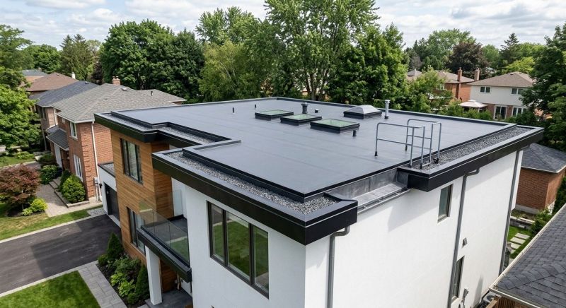 Flat Roof Installation in Kankakee County, IL