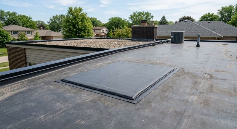 Flat Roof Repair in Chebanse, IL