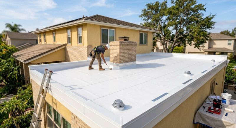 Flat Roof Repair in Monee, IL