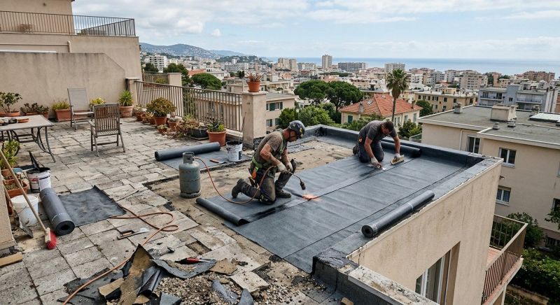 Flat Roof Repair in Wilmington, IL