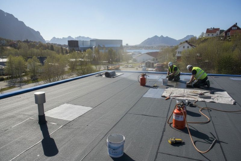 Flat Roof Replacement in Bourbonnais, IL