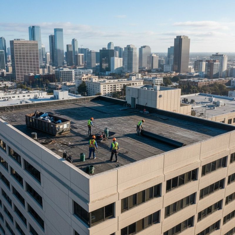 Flat Roof Replacement in Kankakee, IL