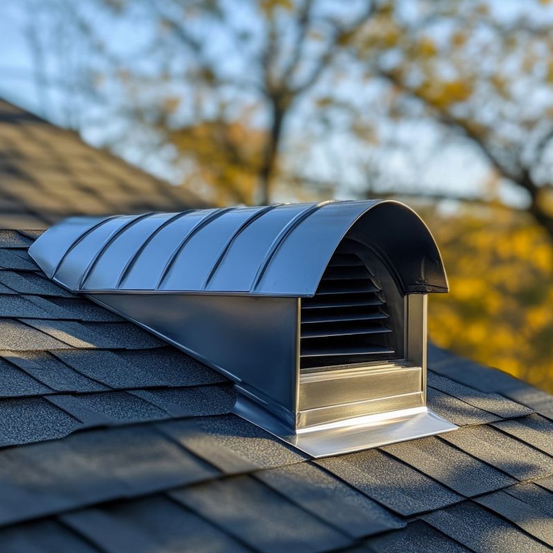 Flat Roof Vent Installation in Kankakee County, IL