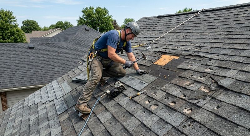 House Roof Repair in Kankakee, IL