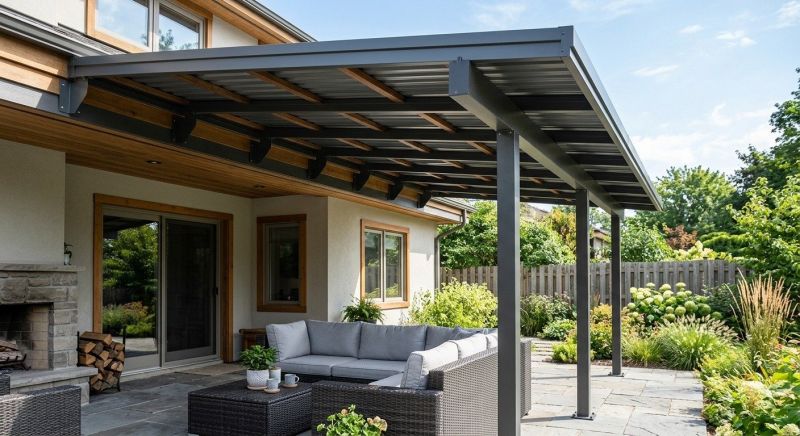 Metal Patio Roof Repair in Kankakee County, IL