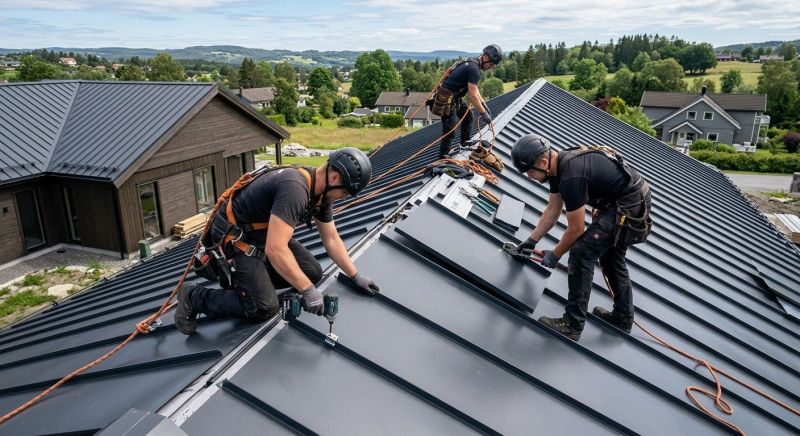 Metal Roof Installation in Braidwood, IL