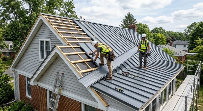 Metal Roof Installation in Kankakee County, IL