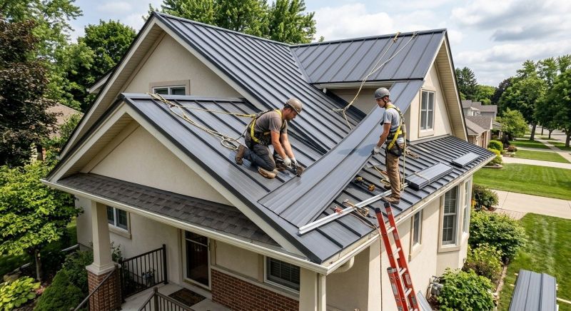 Metal Roof Installation in Peotone, IL